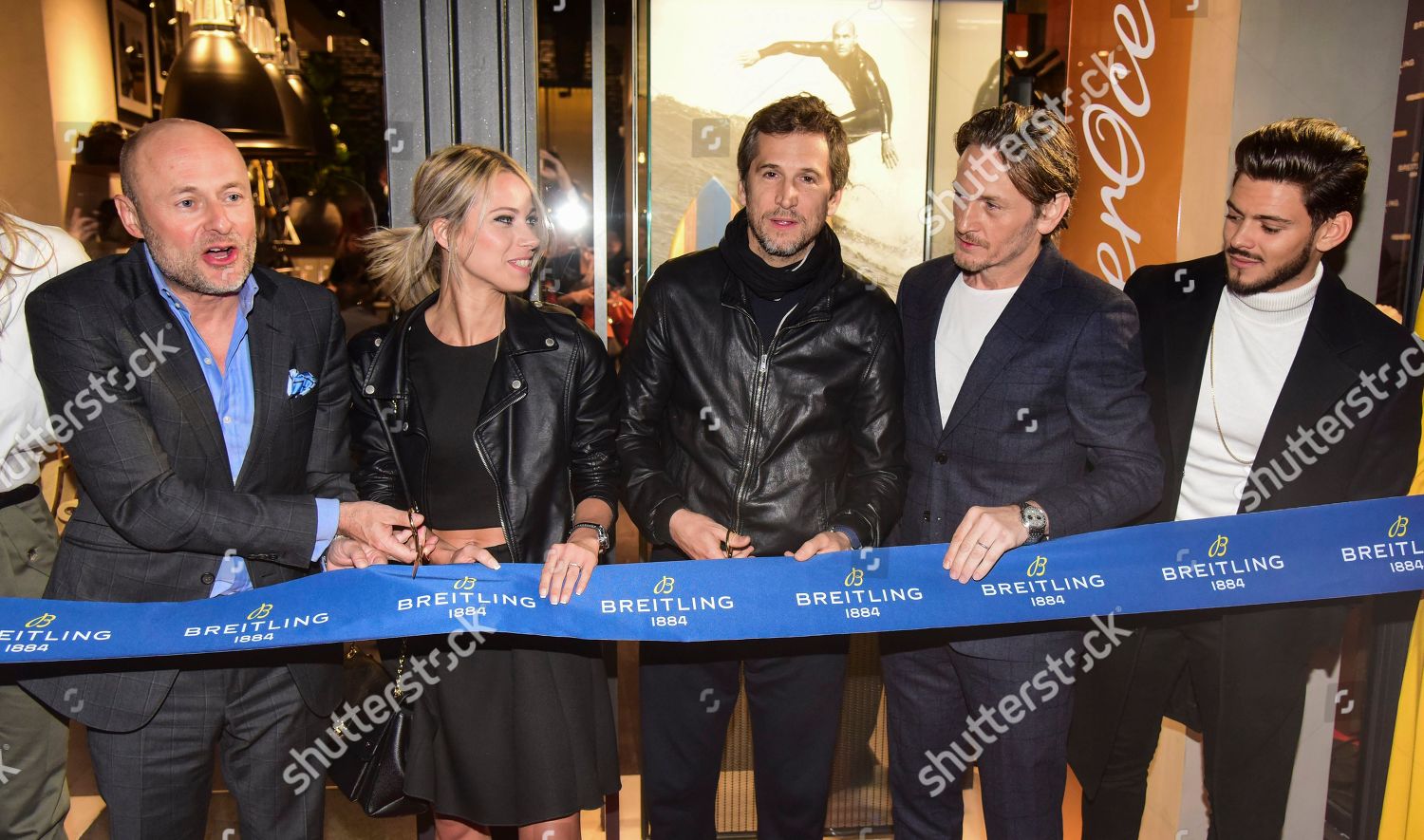 Laury Thilleman Marion Rousse Guillaume Canet Editorial Stock Photo