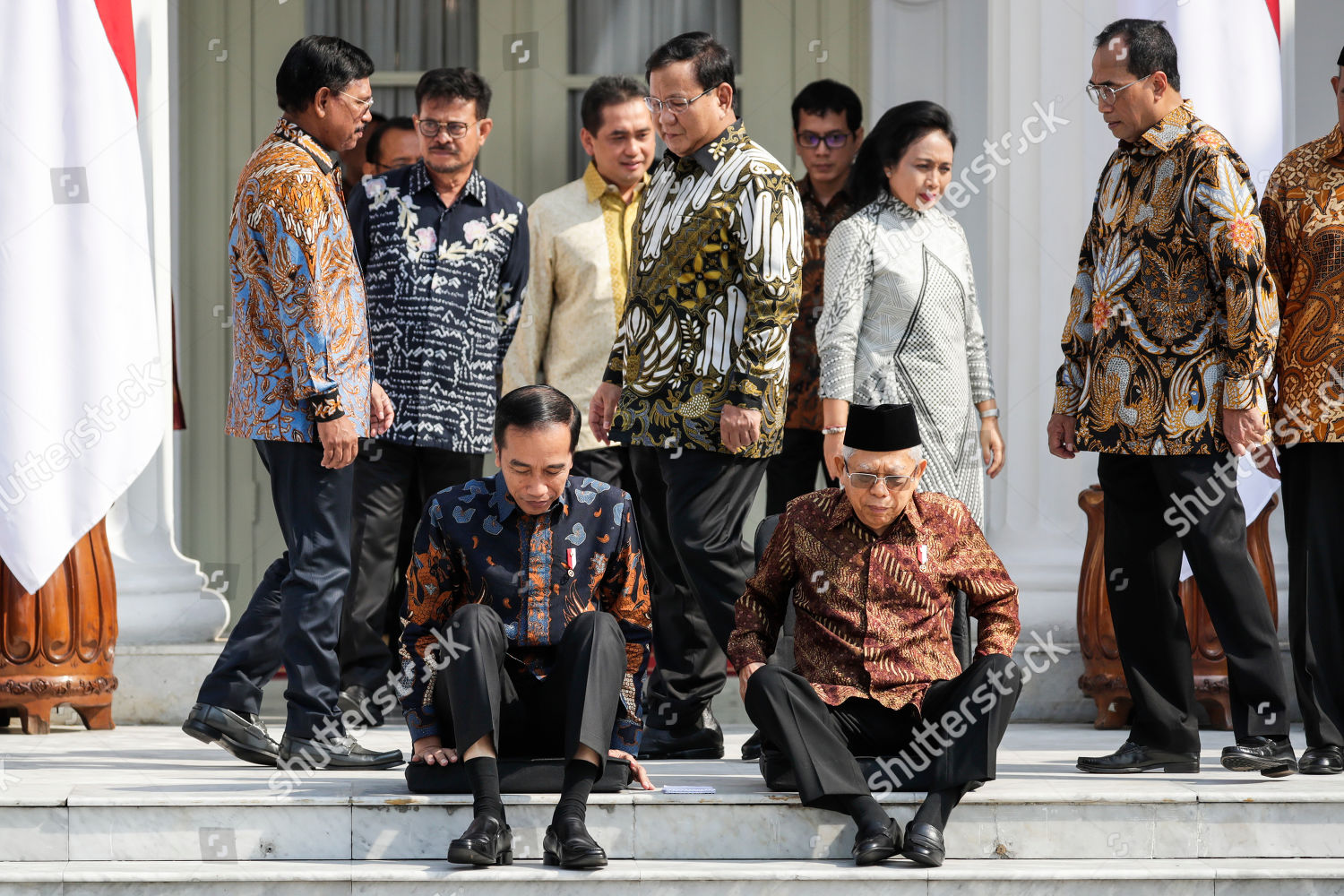 Indonesian President Joko Widodo Cl Vice Editorial Stock Photo Stock