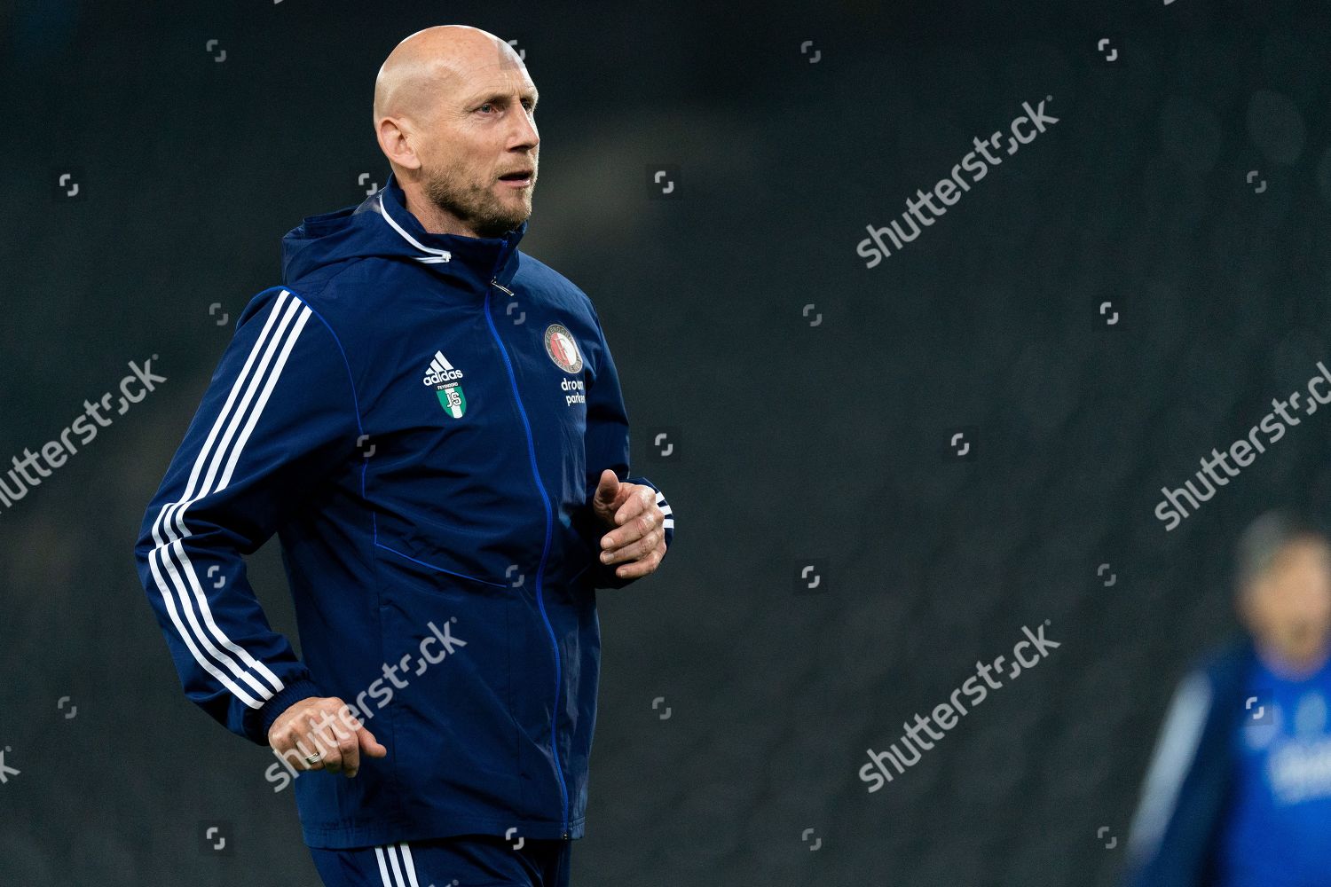 Feyenoord Trainer Coach Jaap Stam Editorial Stock Photo Stock Image