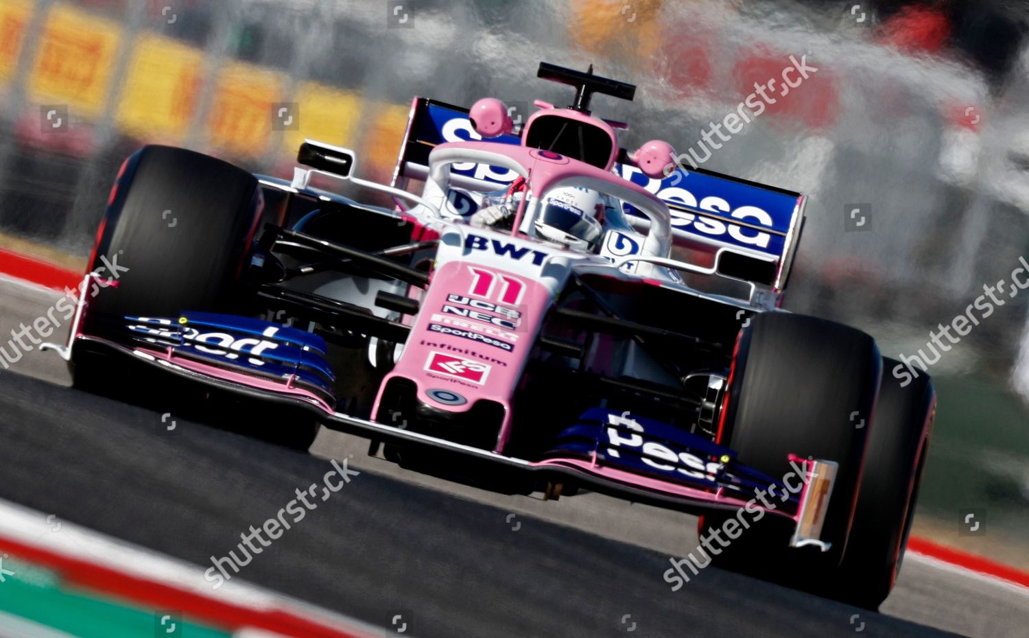 Mexican Formula One Driver Sergio Perez Editorial Stock Photo Stock