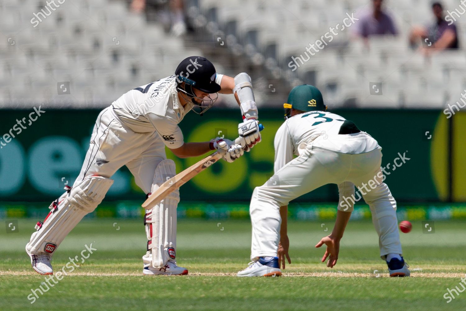 Bj Watling New Zealand Bats During Editorial Stock Photo Stock Image