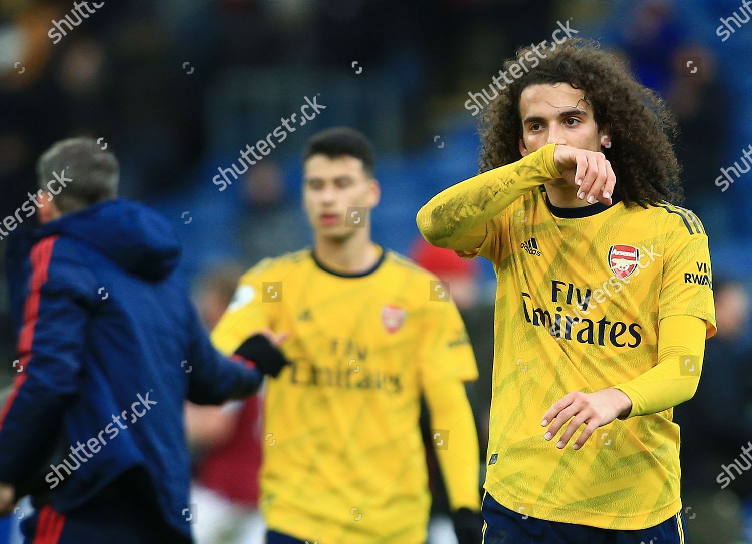 Matteo Guendouzi Arsenal Looks Dejected End Editorial Stock Photo