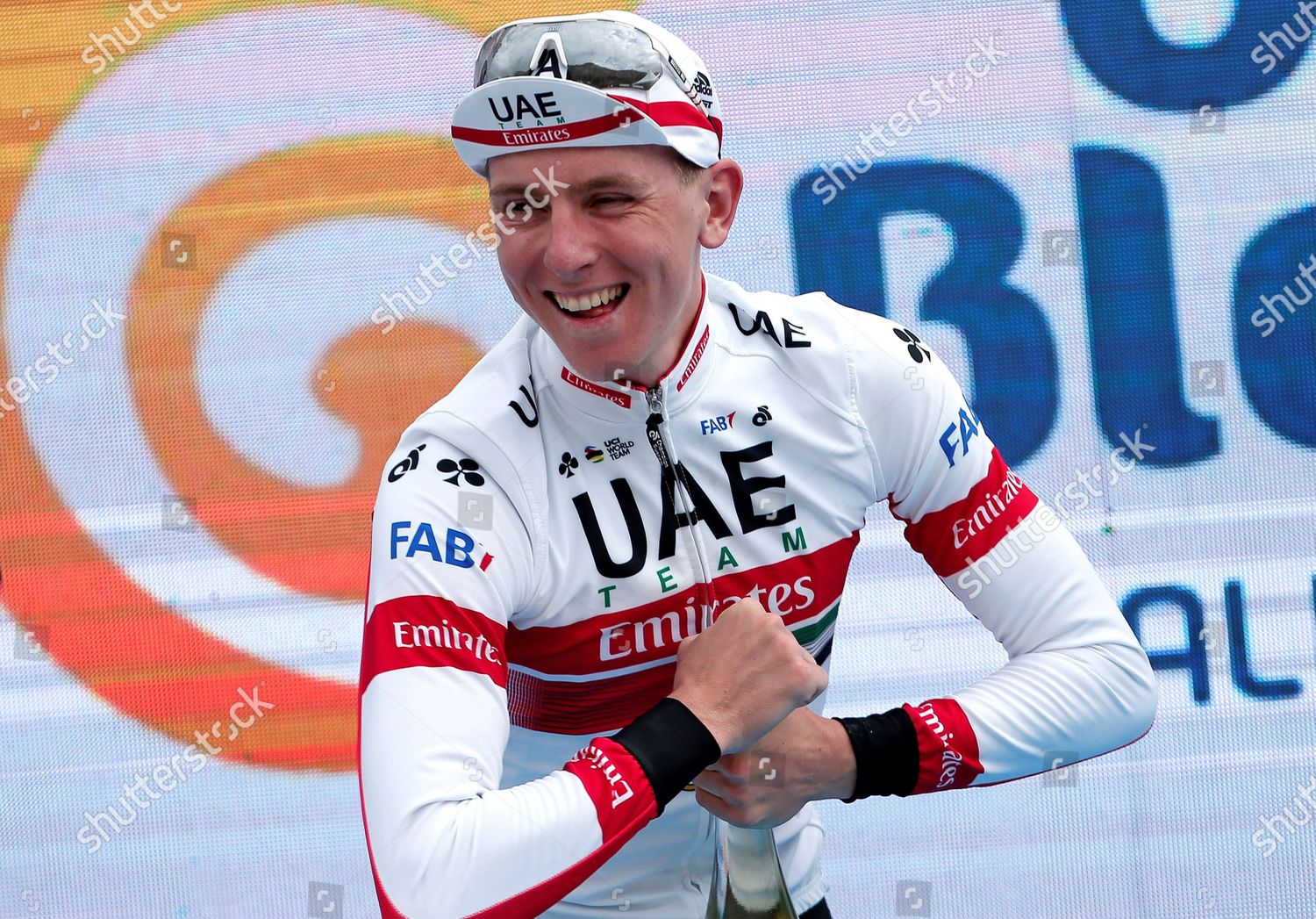 Slovenian Rider Tadej Pogacar Uae Team Editorial Stock Photo Stock