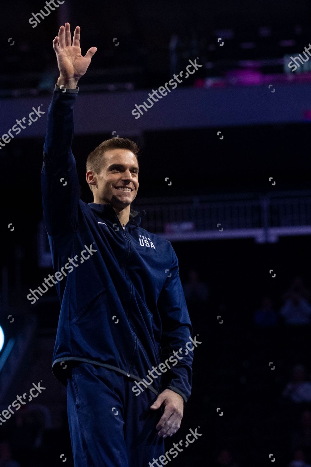 Gymnast Sam Mikulak Usa Wins Mens Editorial Stock Photo Stock Image