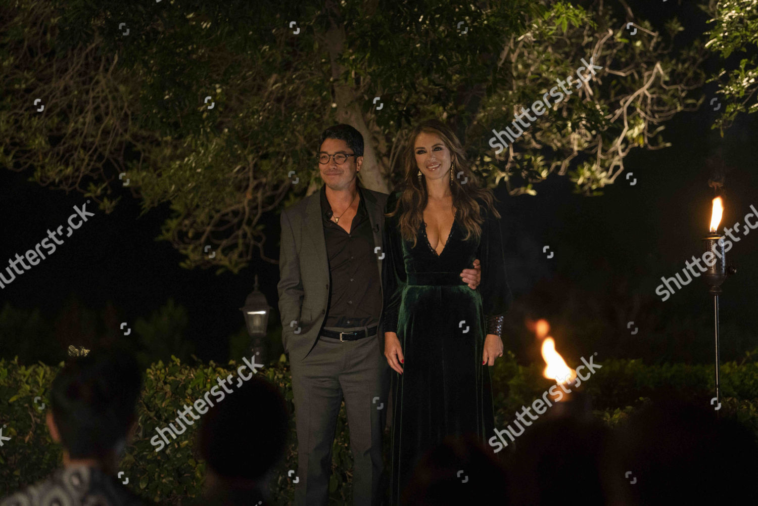 James Yaegashi Robert Minoru Elizabeth Hurley Editorial Stock Photo