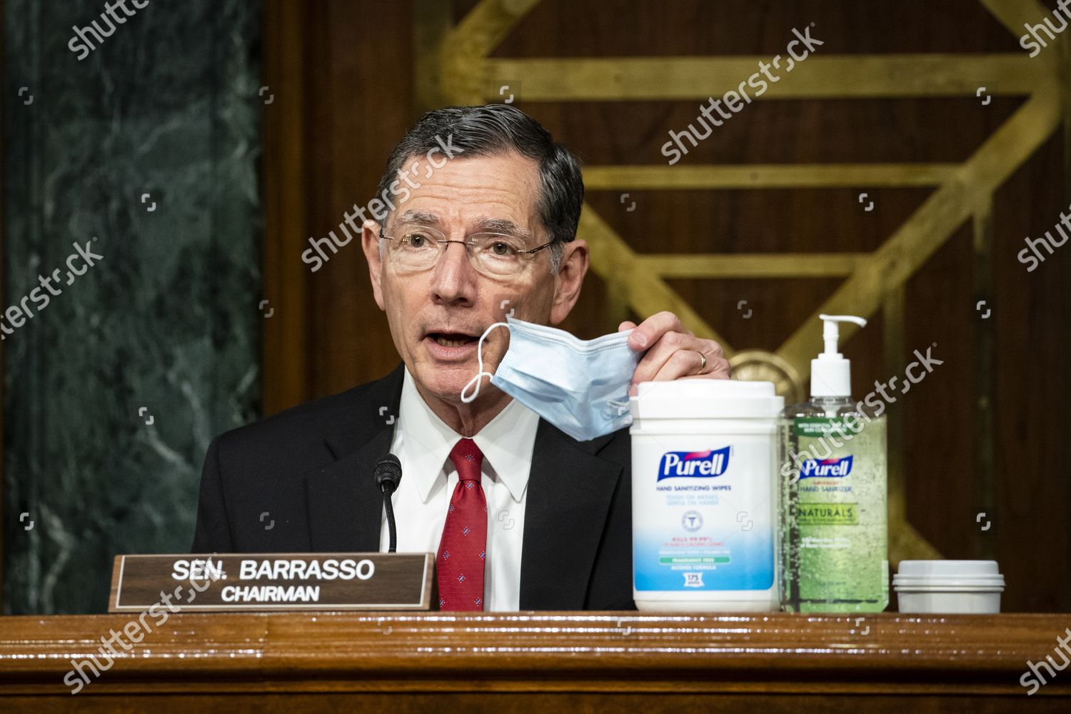 United States Senator John Barrasso Republican Editorial Stock Photo