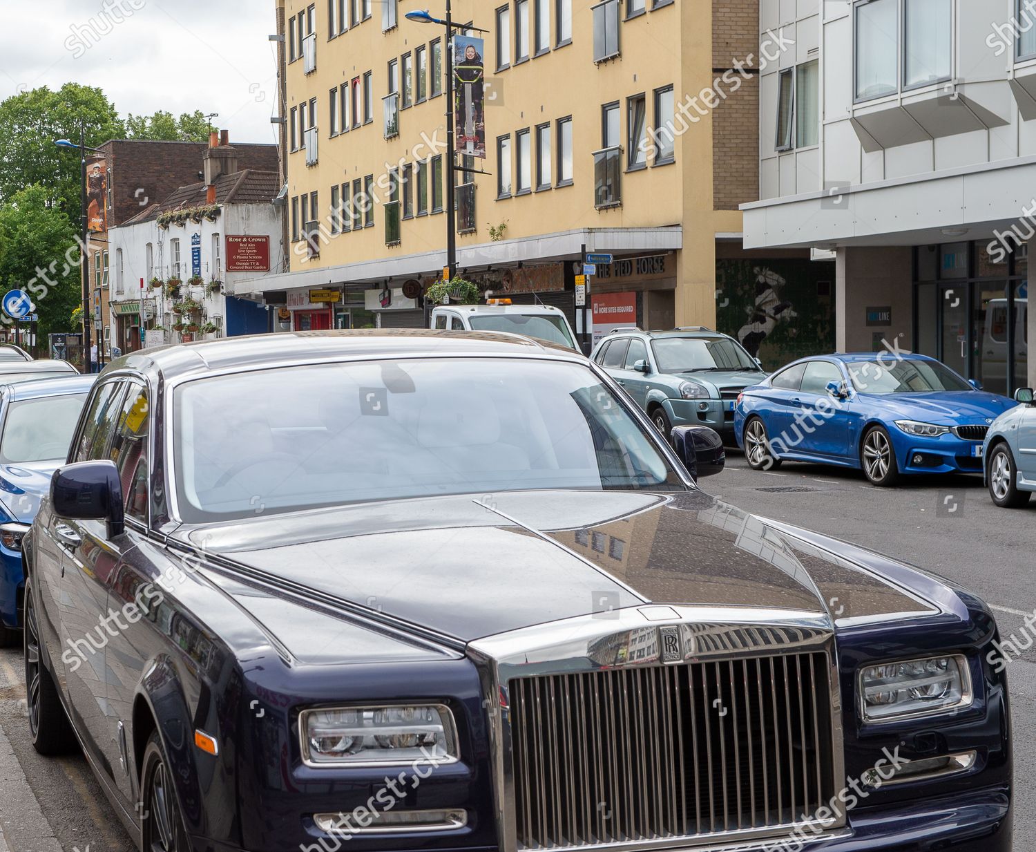 Rolls Royce Parks Slough High Street Editorial Stock Photo Stock