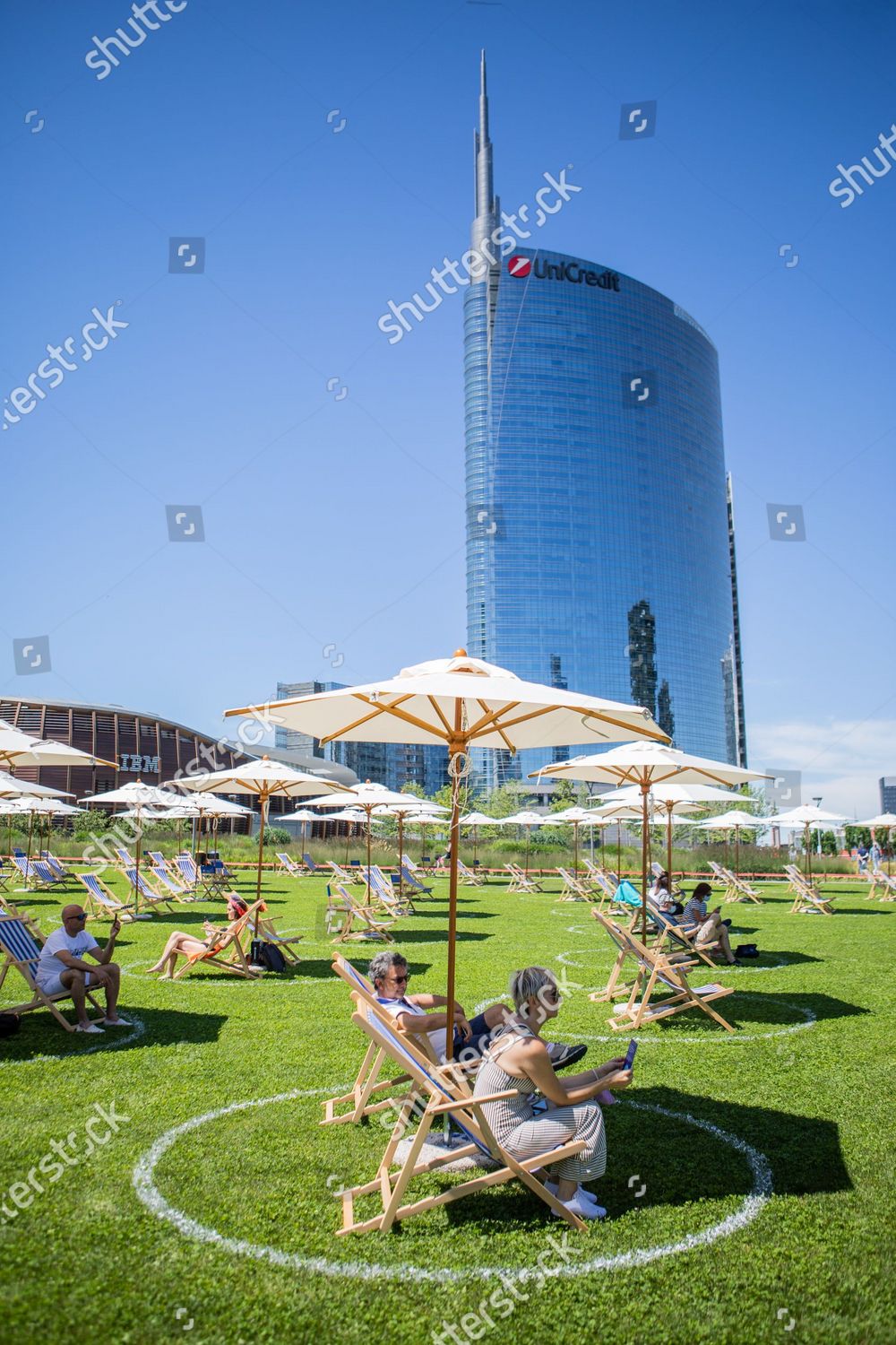 Presentation Lido Bam Parco Biblioteca Degli Editorial Stock Photo