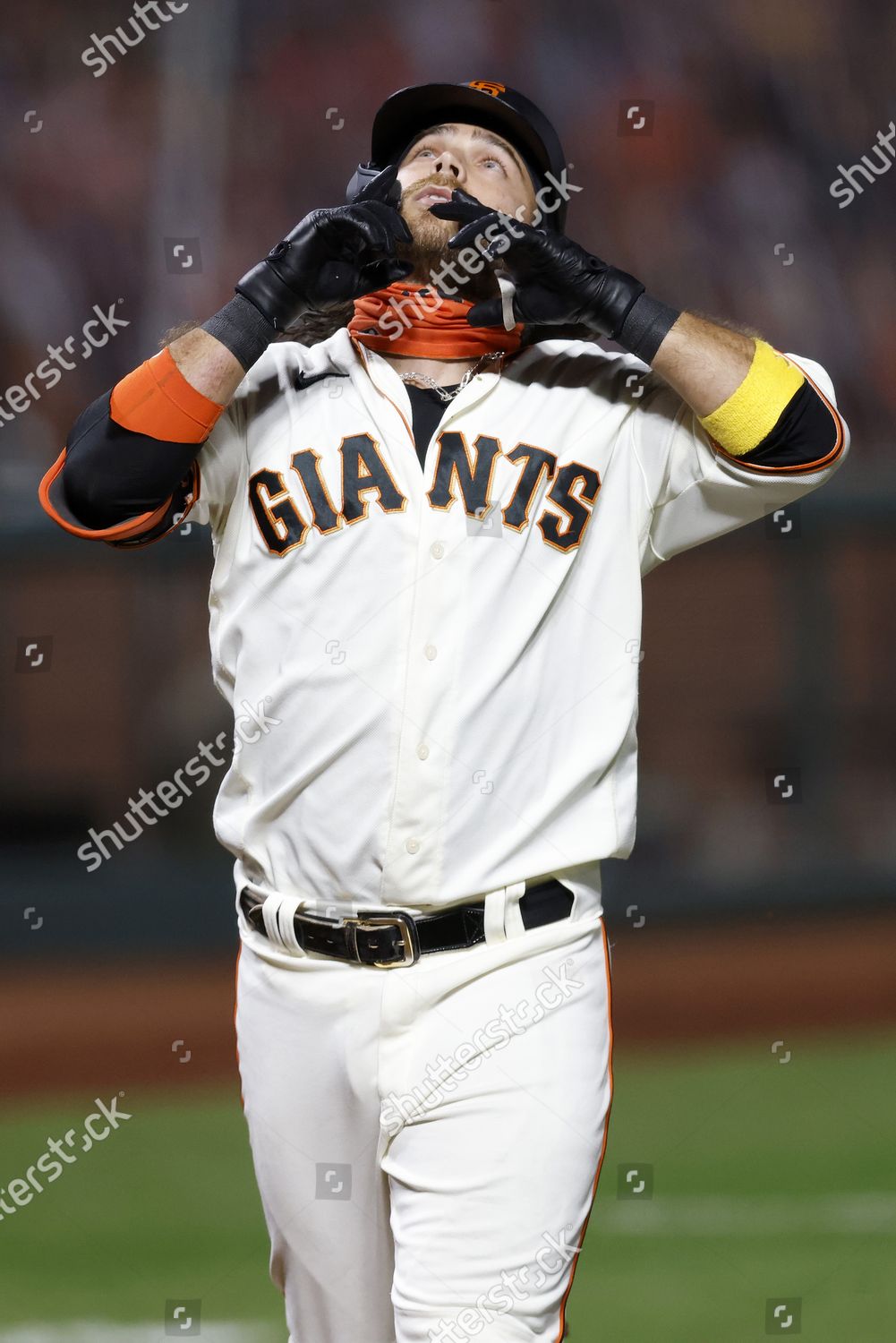 San Francisco Giants Shortstop Brandon Crawford Editorial Stock Photo