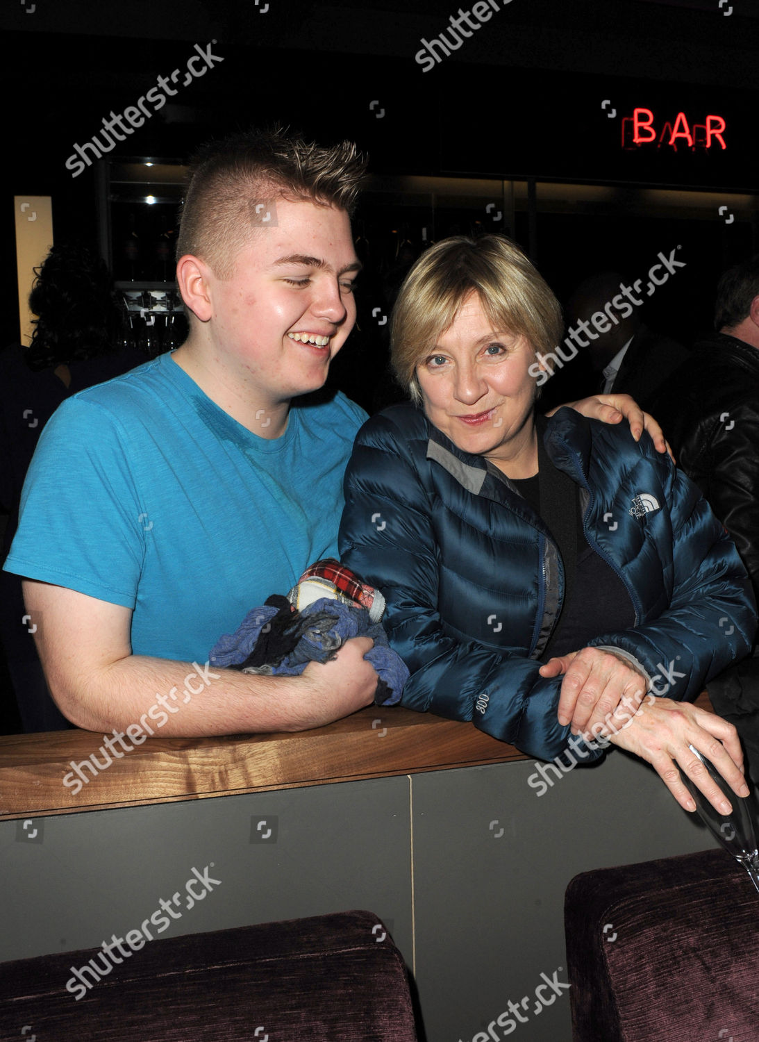 Victoria Wood Son Henry Wood Editorial Stock Photo Stock Image