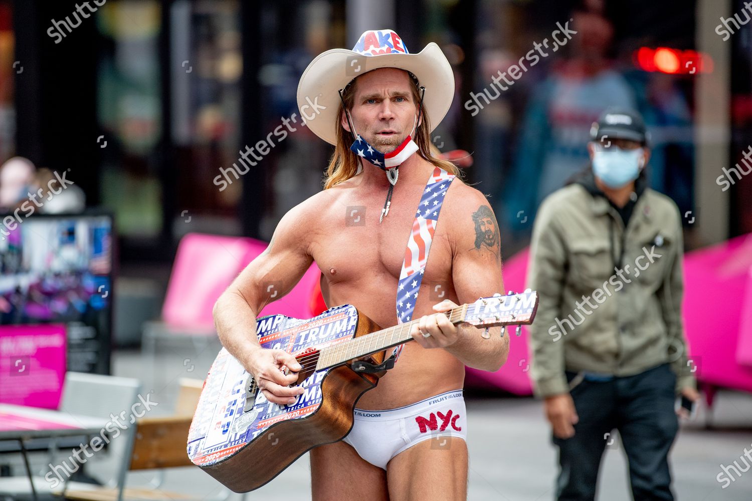 Robert John Burck Aka Naked Cowboy Editorial Stock Photo Stock Image