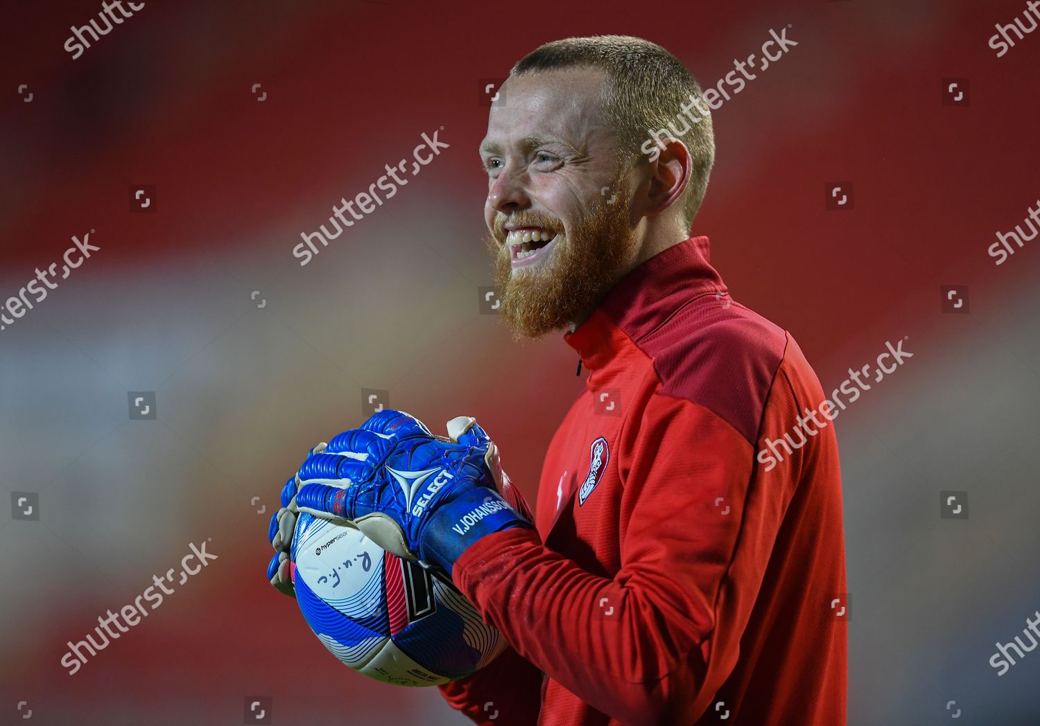 Viktor Johansson Goalkeeper Rotherham United Editorial Stock Photo