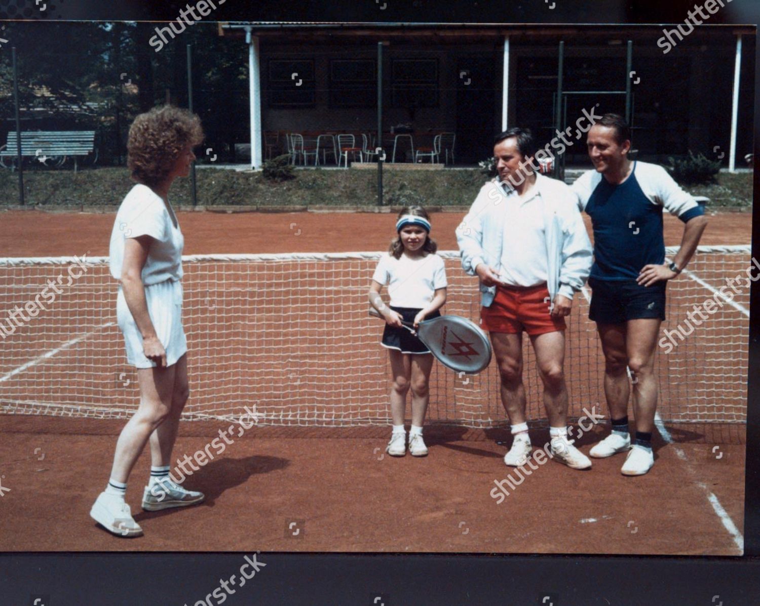 Tennis Player Martina Hingis Aged Six Editorial Stock Photo Stock