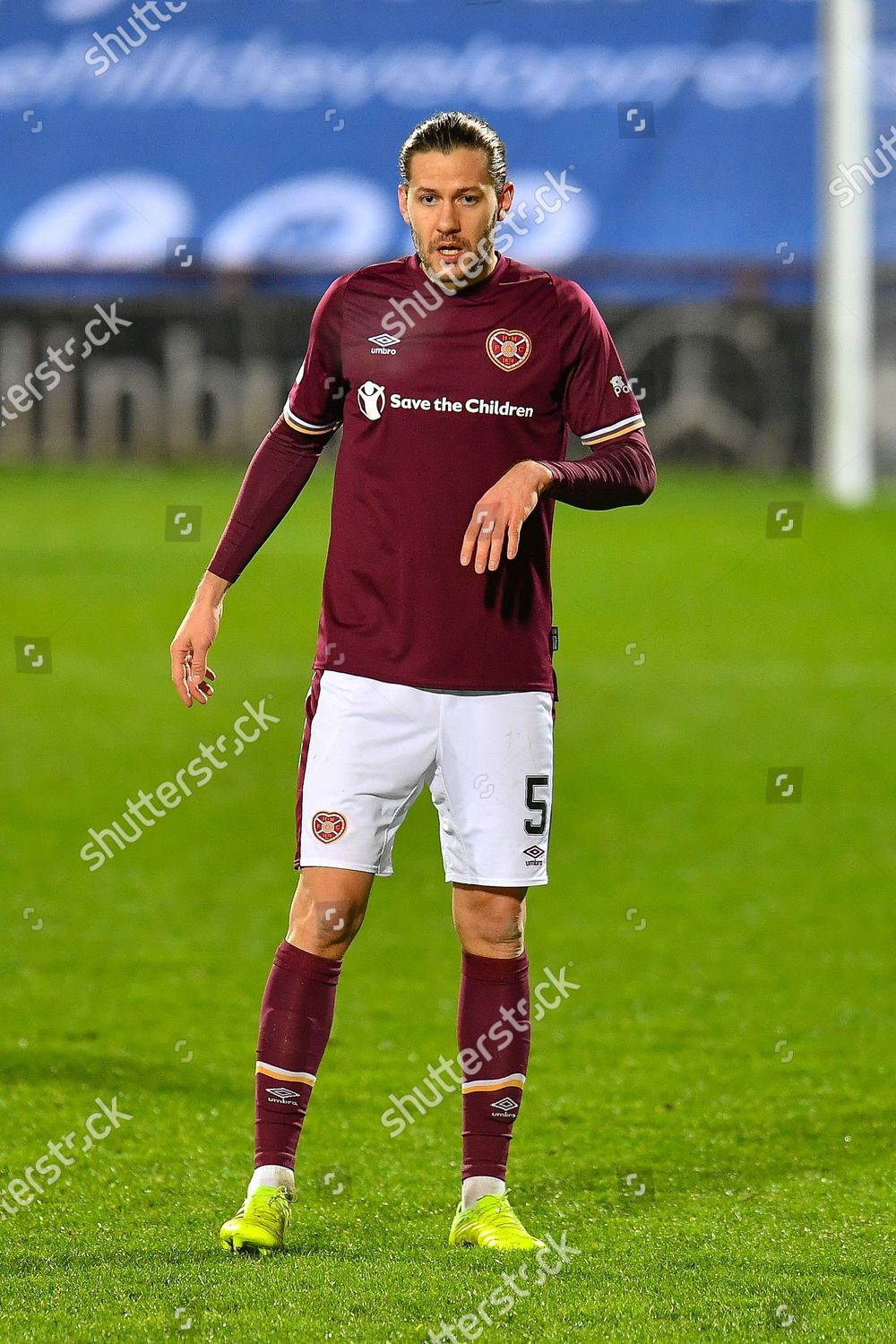 Peter Haring 5 Heart Midlothian Fc Editorial Stock Photo Stock Image