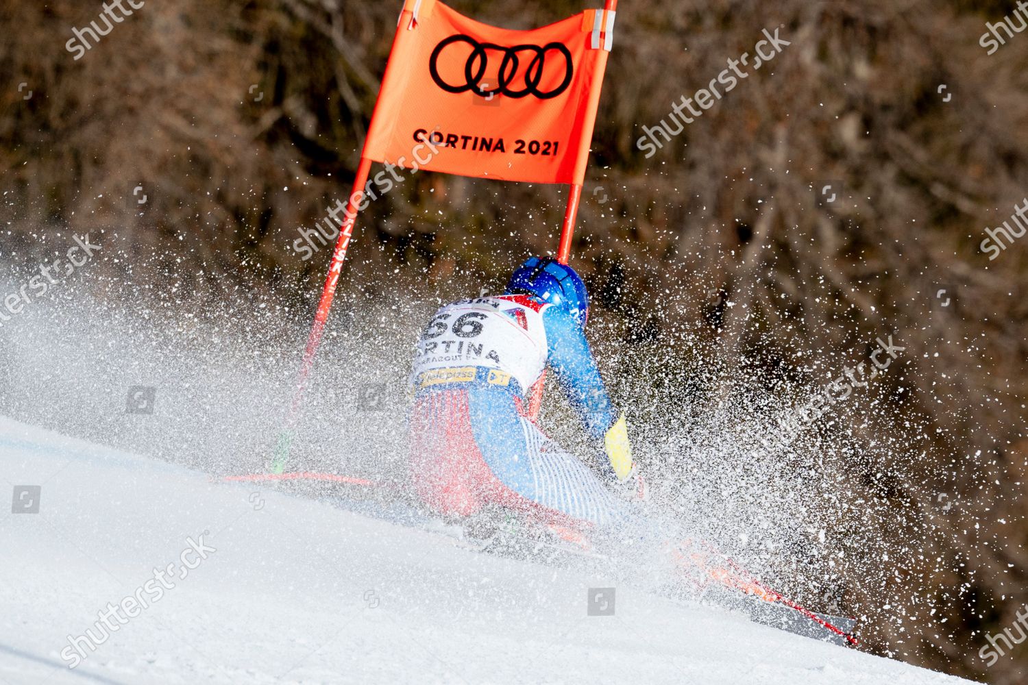 Nicolas Pirozzi Chi Competing Telepass Fis Editorial Stock Photo