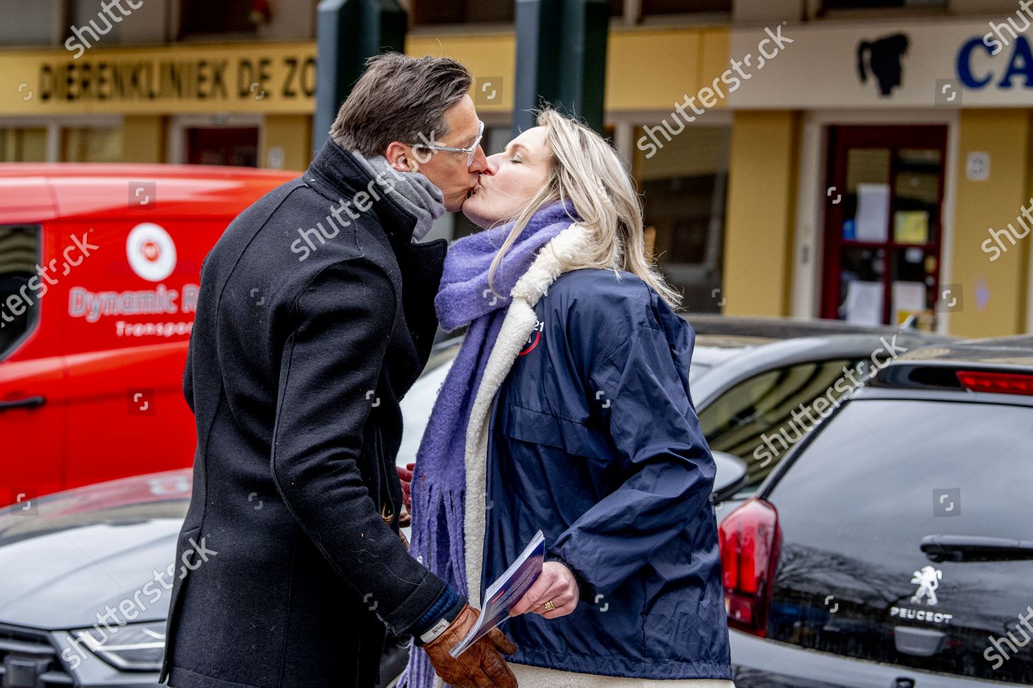 Joost Eerdmans His Wife Femke His Editorial Stock Photo Stock Image