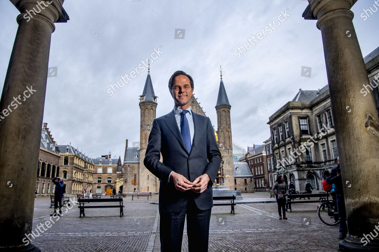 Portrait Mark Rutte Prime Minister Party Editorial Stock Photo Stock