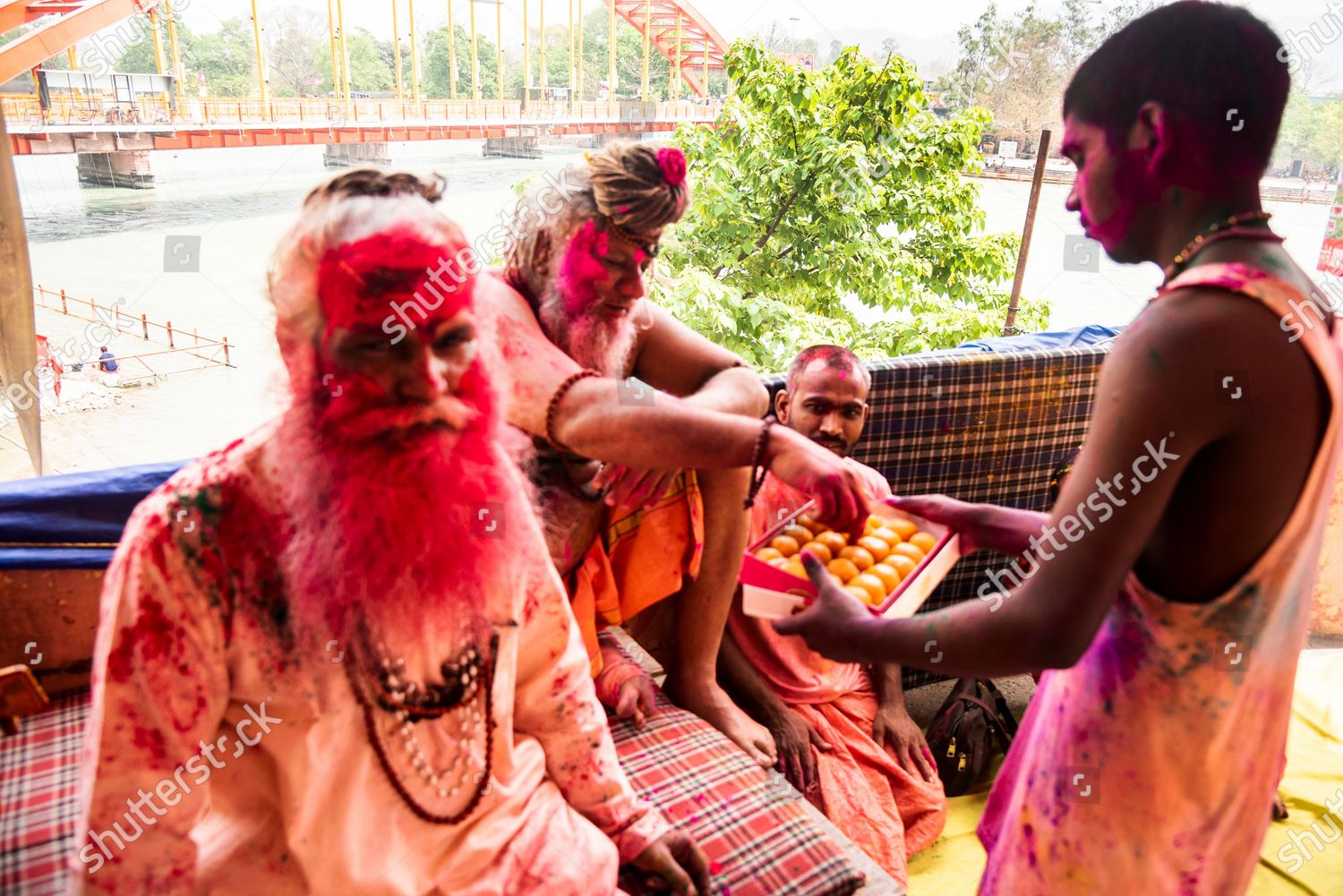 Naga Sadhu Naked Holy Man Speared Editorial Stock Photo Stock Image Shutterstock