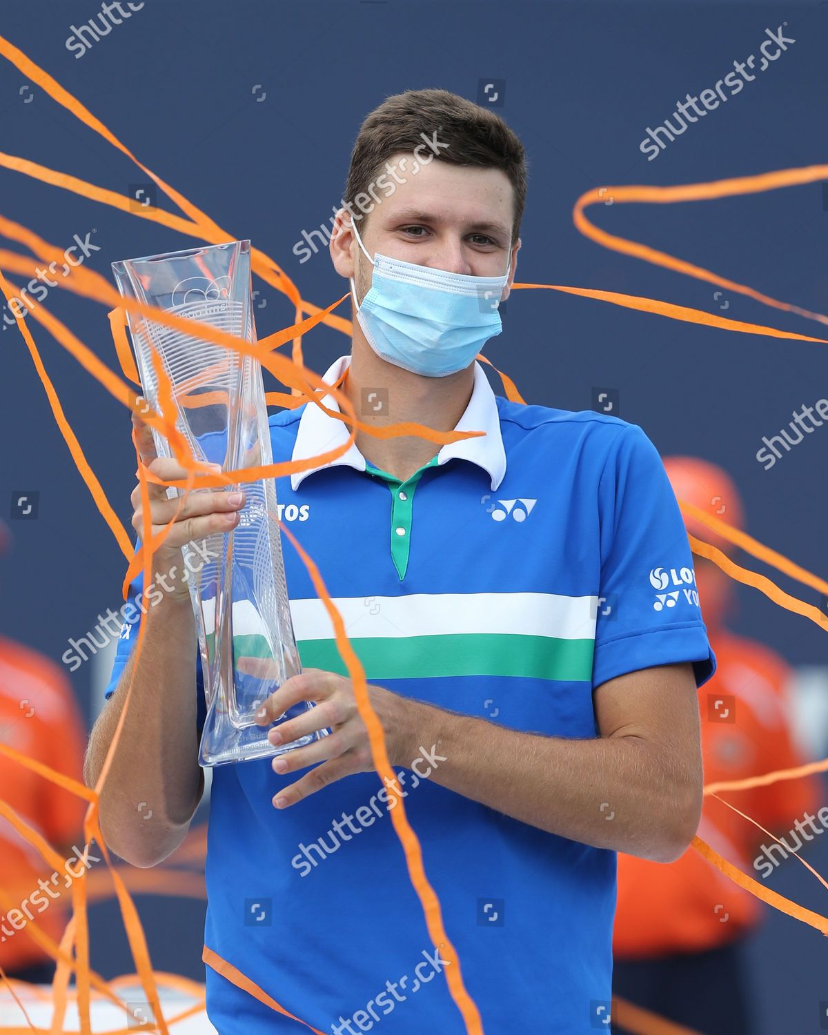 Hubert Hurkacz Poland Defeats Jannik Sinner Editorial Stock Photo