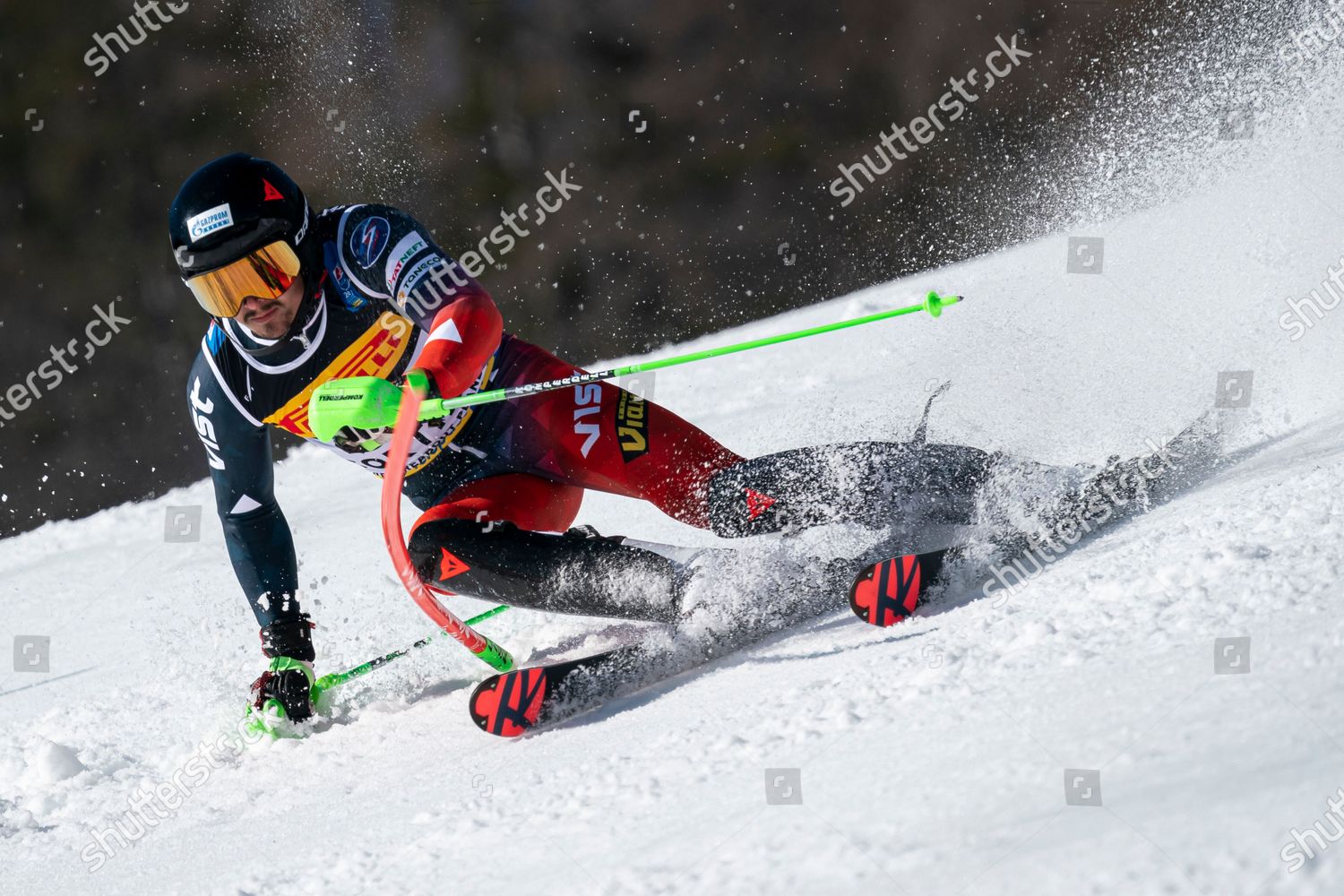 Alekhin Nikita Rsf Competing Telepass Fis Editorial Stock Photo Stock