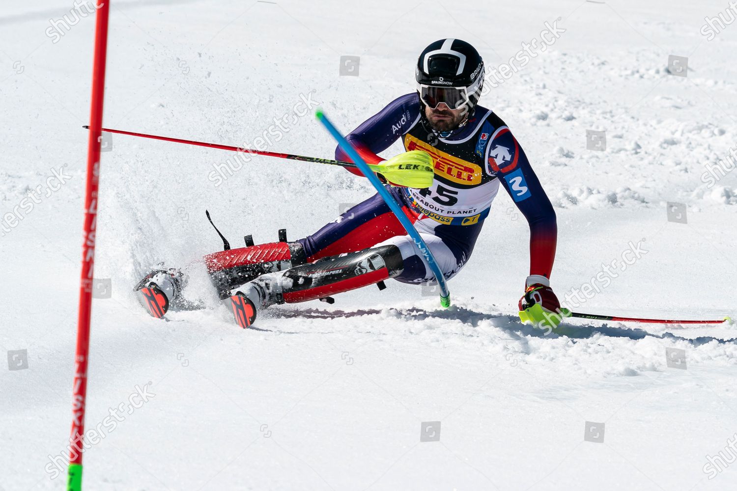 Salarich Joaquim Esp Competing Telepass Fis Editorial Stock Photo