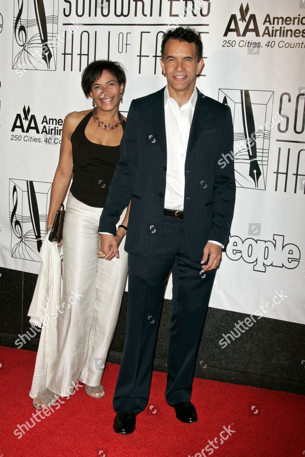 Brian Stokes Mitchell Wife Allyson Tucker Editorial Stock Photo Stock