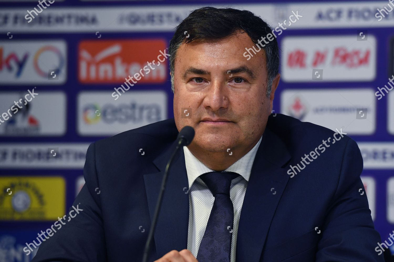 Joe Barone General Director Acf Fiorentina Editorial Stock Photo