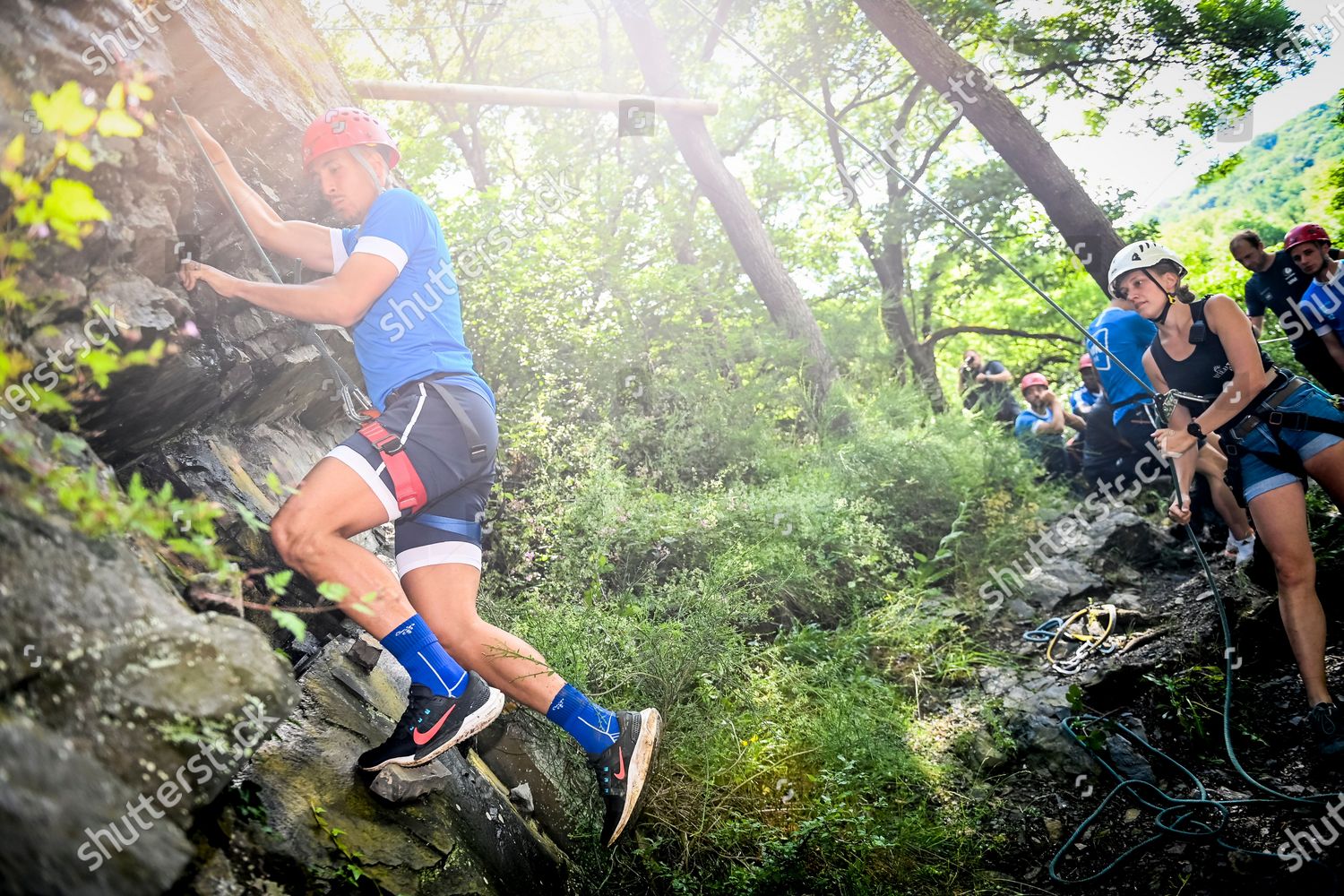 Gents Gianni Bruno Pictured Action During Editorial Stock Photo Stock