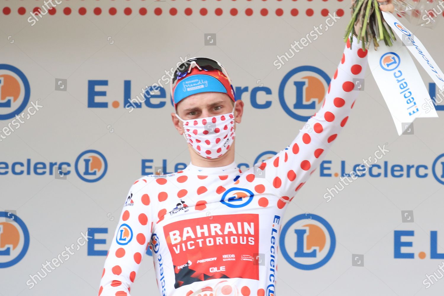 Slovenian Rider Matej Mohoric Bahrain Victorious Editorial Stock Photo