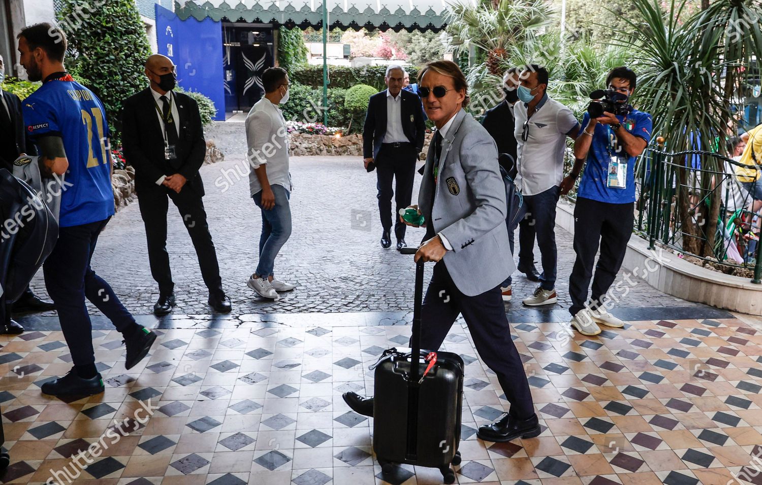 Italys Coach Roberto Mancini Italy Team Editorial Stock Photo Stock