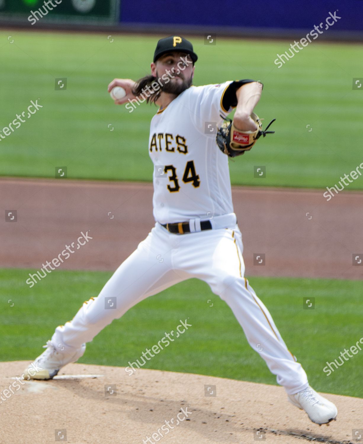 Pittsburgh Pirates Starting Pitcher Jt Brubaker Editorial Stock Photo