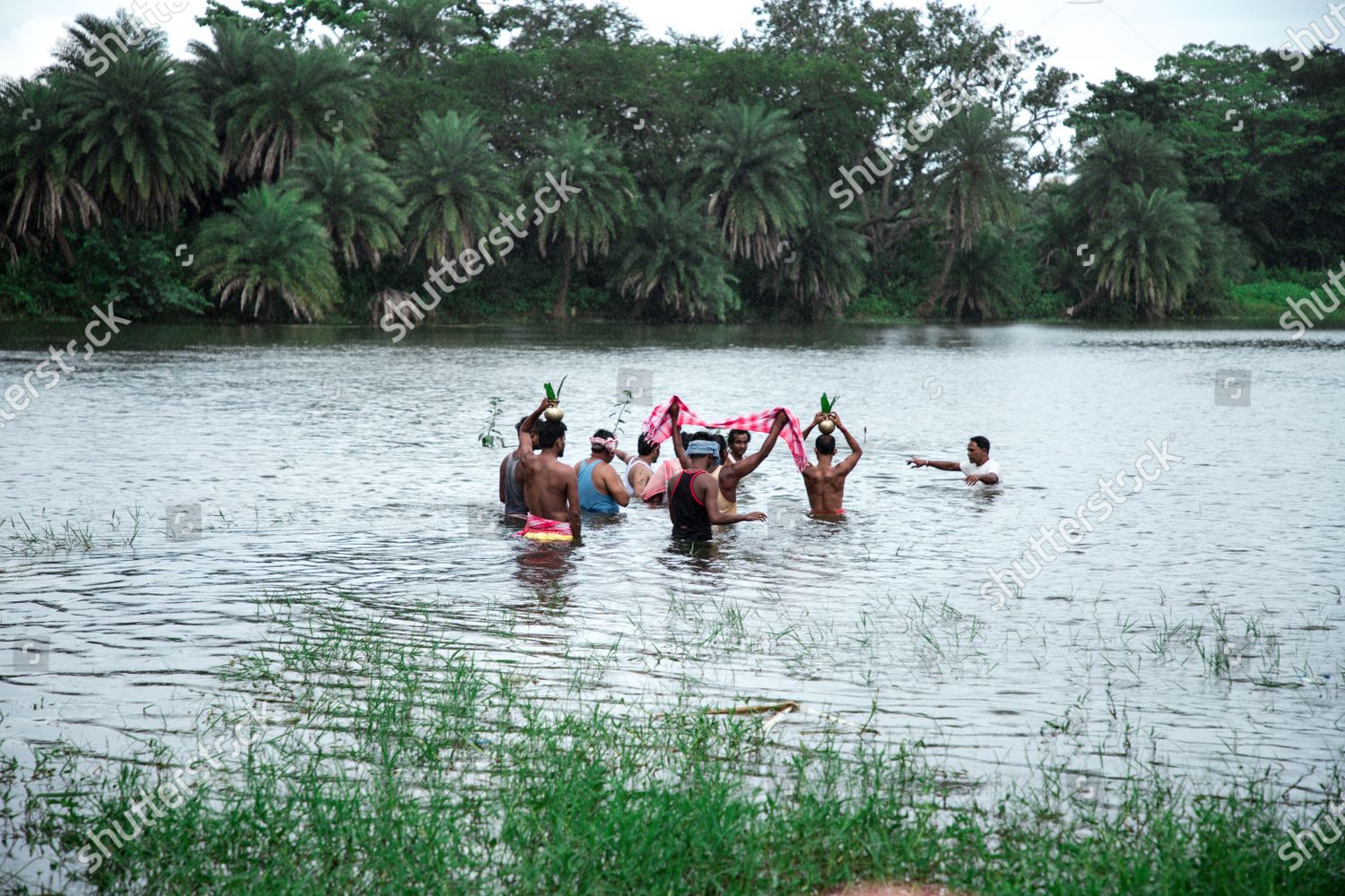 Villagers Celebrated Goddess Manasa Hindu Serpentine Editorial Stock