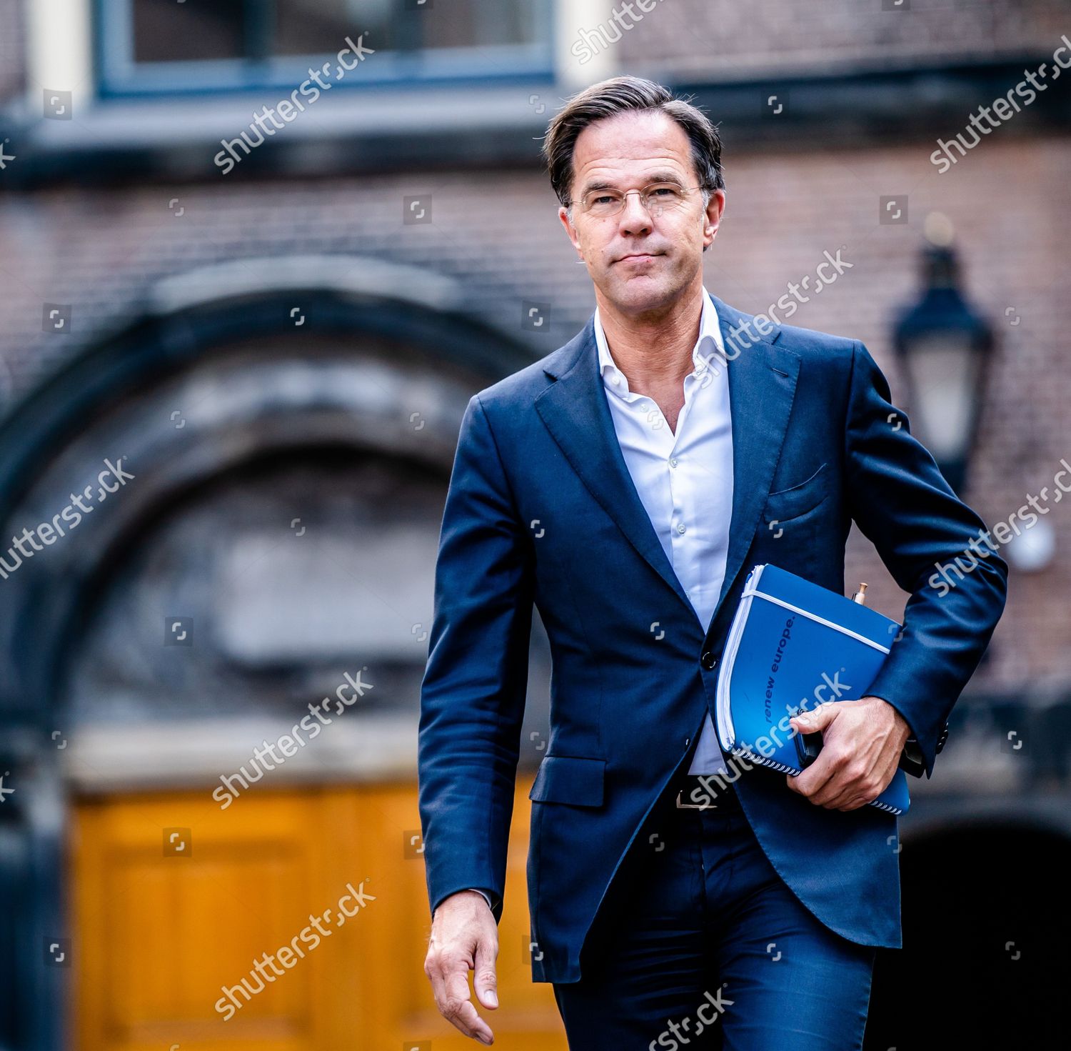 Mark Rutte Vvd Sophie Hermans Vvd Editorial Stock Photo Stock Image