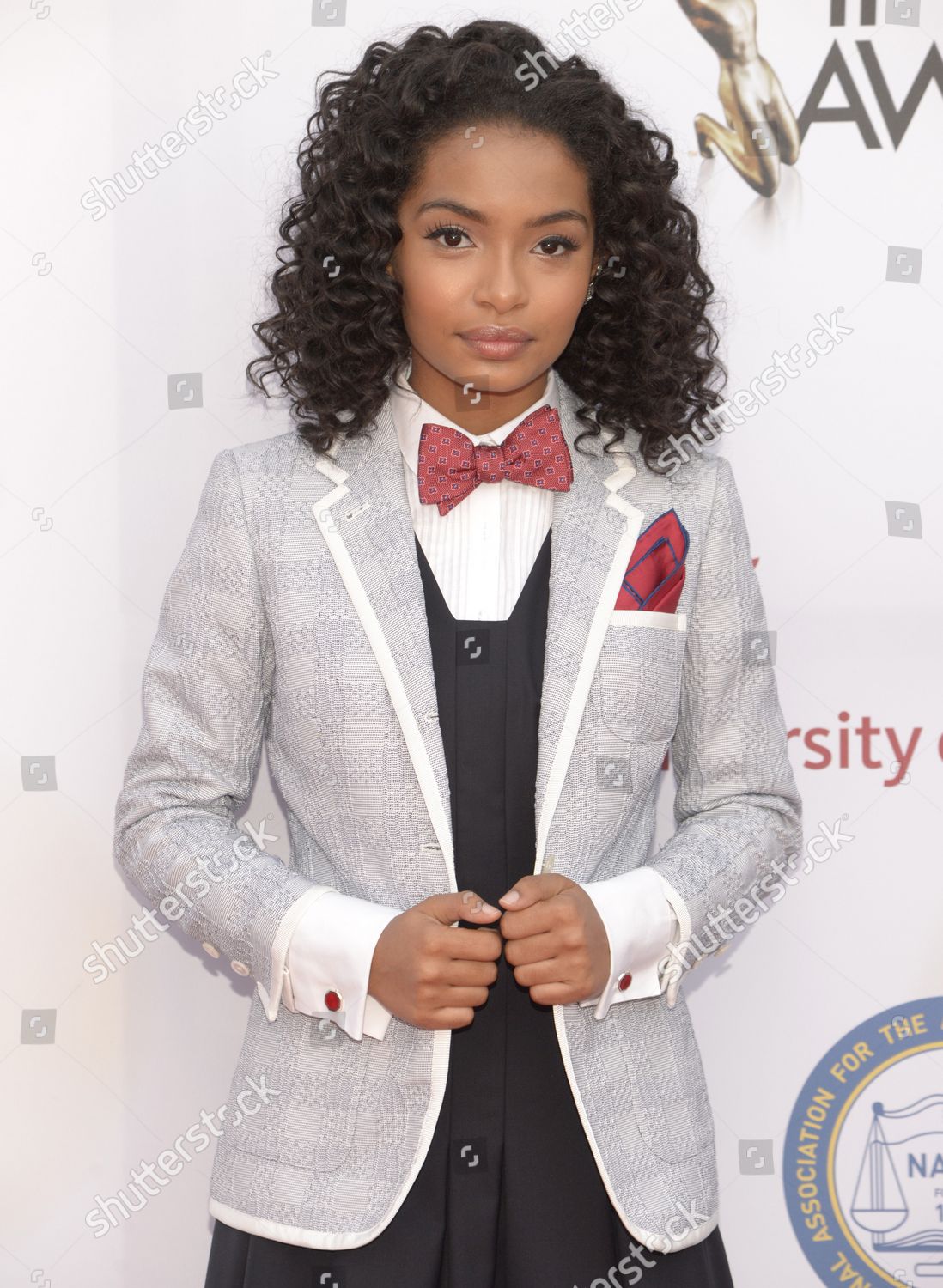 Actress Yara Shahidi Arrives 46th Naacp Editorial Stock Photo Stock