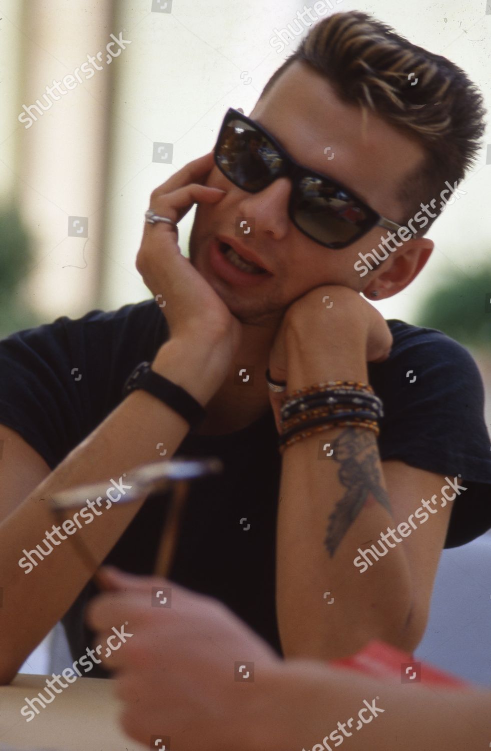 Depeche Mode Dave Gahan Lead Vocals Editorial Stock Photo Stock Image