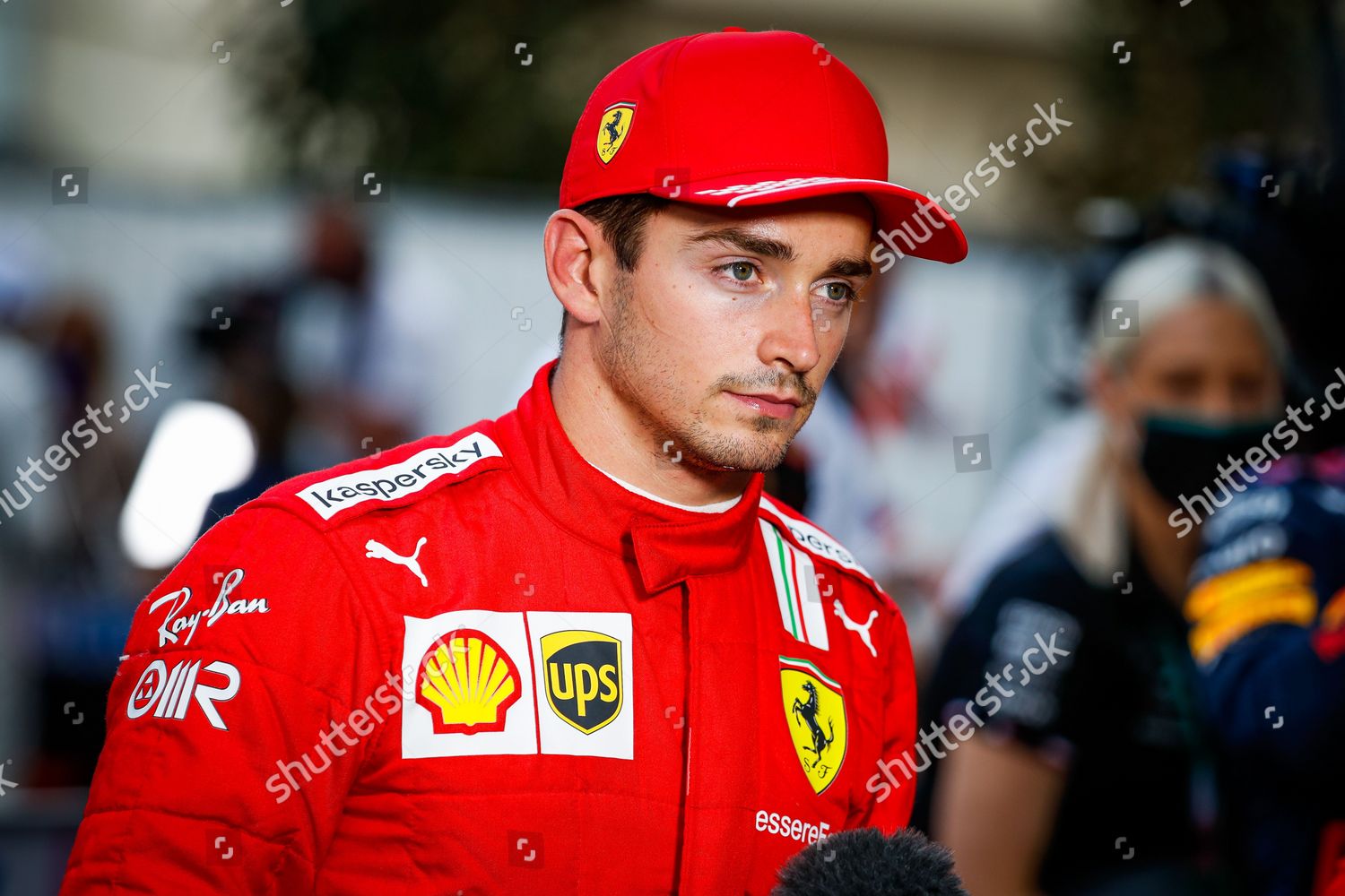 Leclerc Charles Mco Scuderia Ferrari Sf Editorial Stock Photo Stock