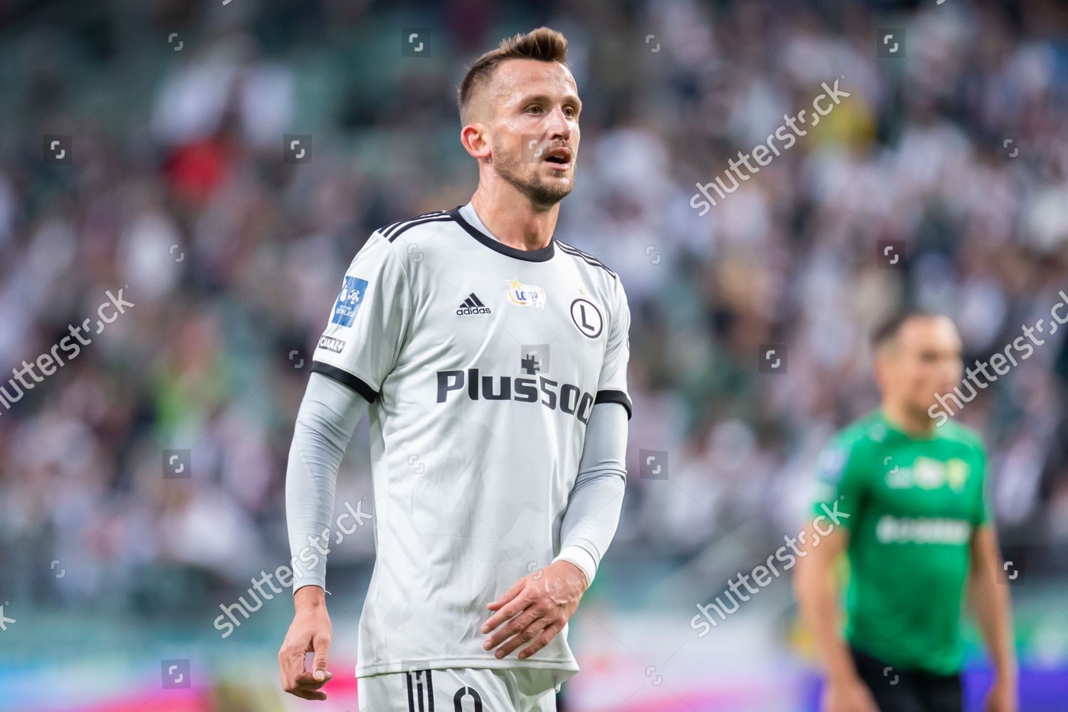 Tomas Pekhart Legia Seen During Polish Editorial Stock Photo Stock