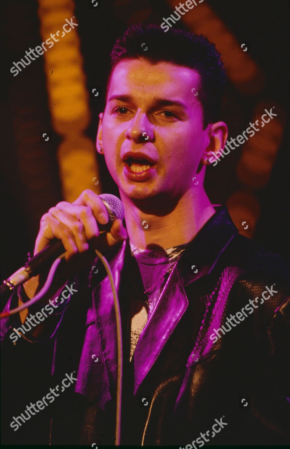 Depeche Mode Dave Gahan Lead Vocals Editorial Stock Photo Stock Image