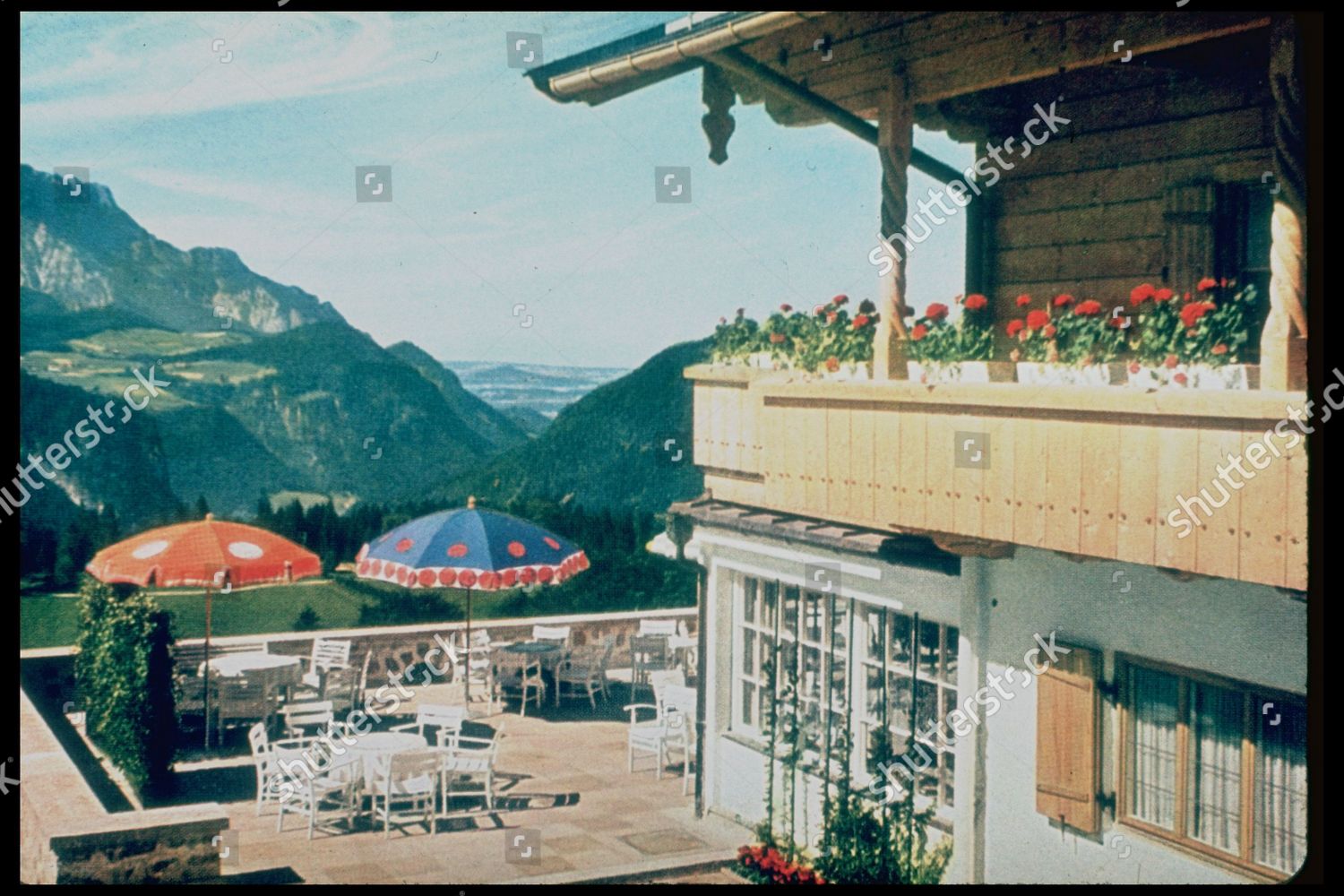 Adolf Hitlers Berghof Estateberchtesgaden Upper Bavaria Editorial Stock