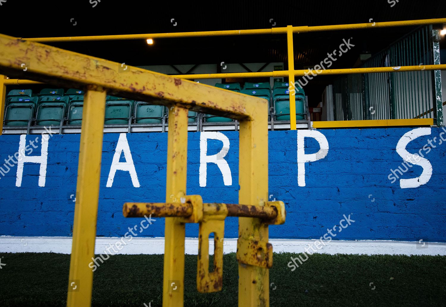 Finn Harps Vs Dundalk View Finn Editorial Stock Photo Stock Image