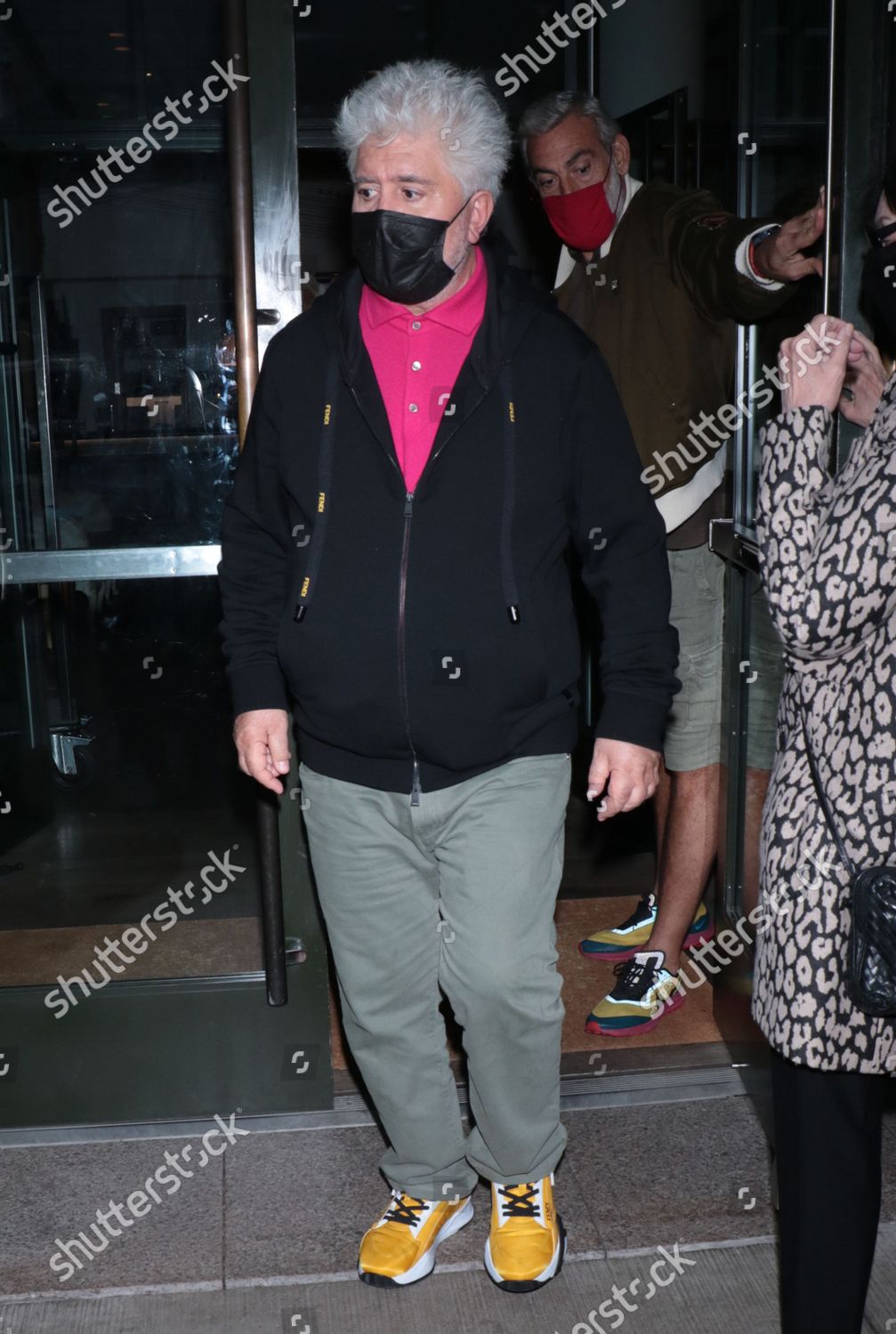 Pedro Almodovar Seen Leaving Parallel Mothers Editorial Stock Photo