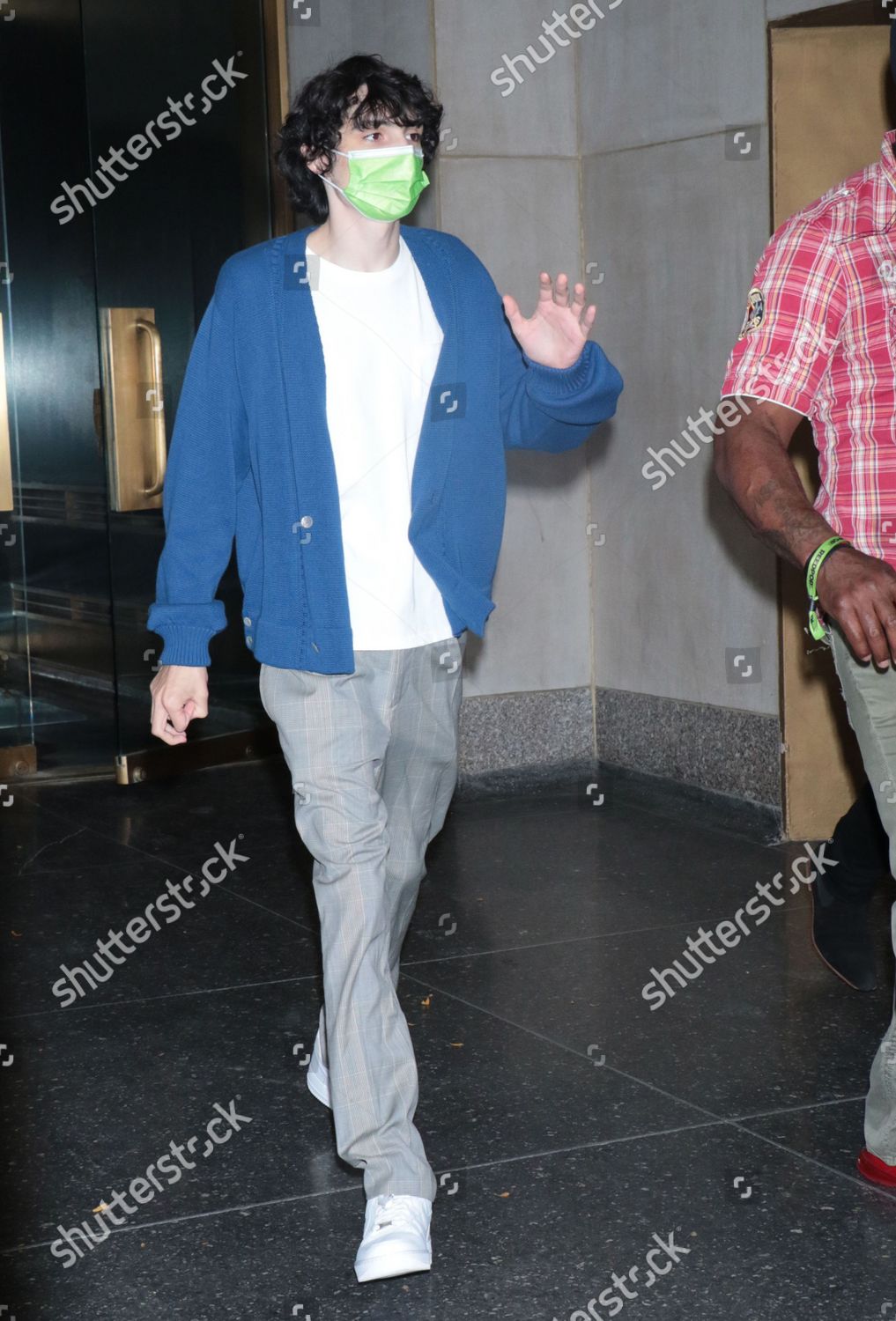 Finn Wolfhard Seen After Appearance On Editorial Stock Photo Stock