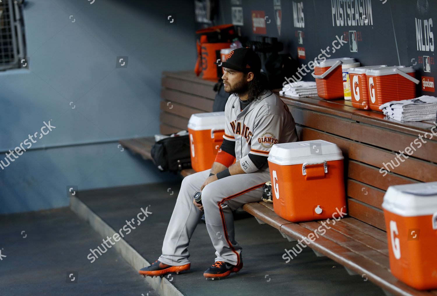 San Francisco Giants Shortstop Brandon Crawford Editorial Stock Photo