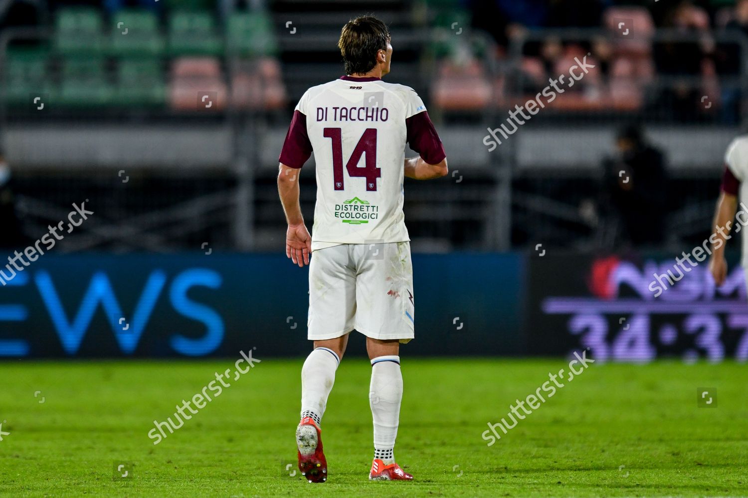 Francesco Di Tacchio Us Salernitana Editorial Stock Photo Stock Image