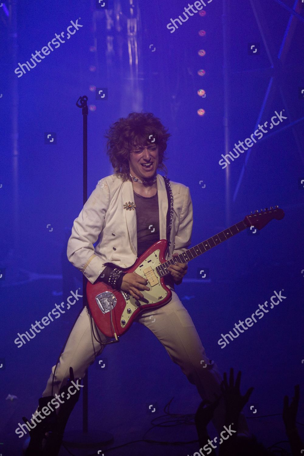 Yves Tumors Guitarist Performed Webster Hall Editorial Stock Photo