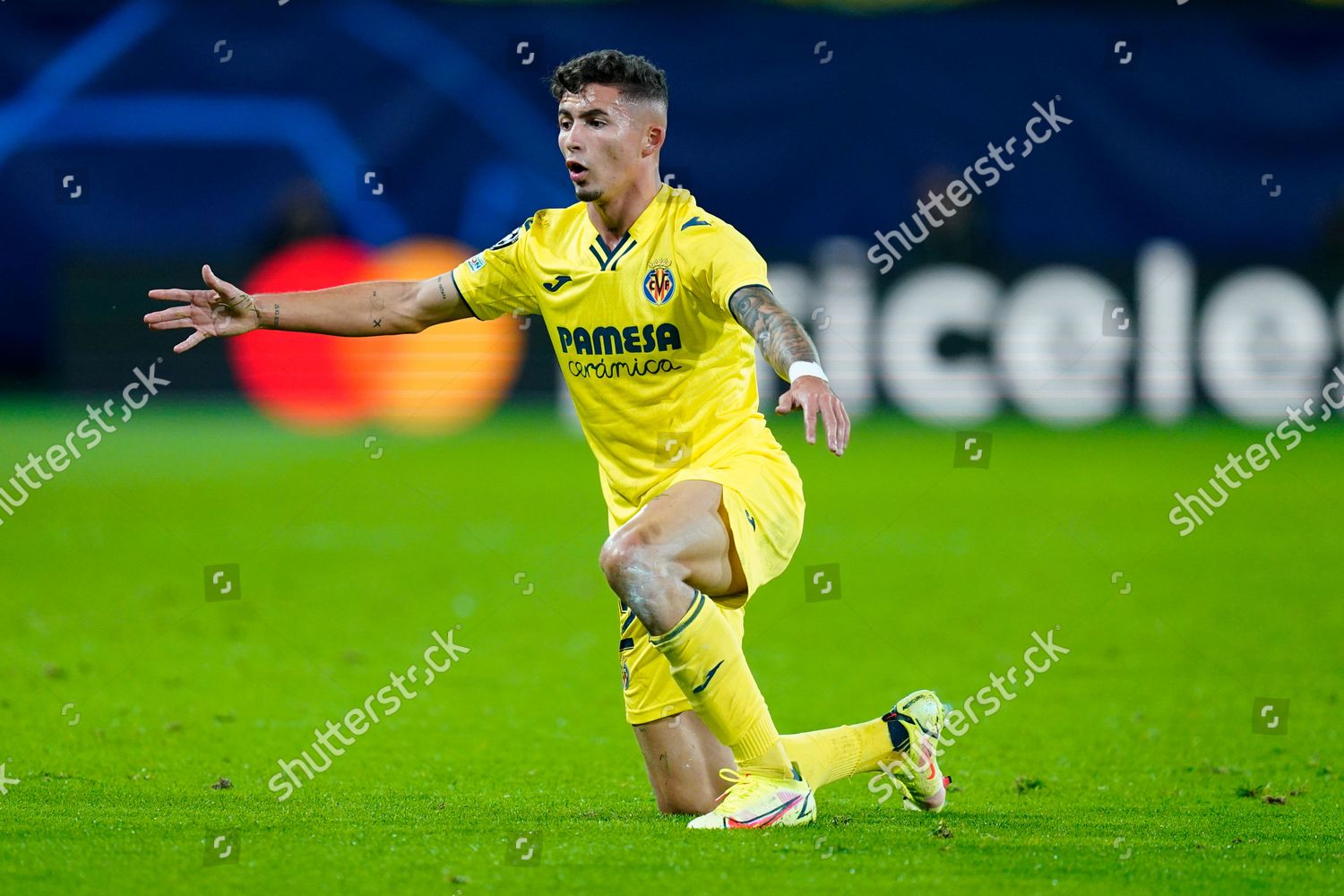 Yeremy Pino Villarreal Cf Editorial Stock Photo Stock Image