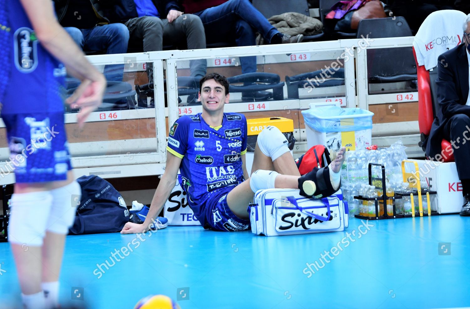 Alessandro Michieletto Injured Itas Trentino Editorial Stock Photo