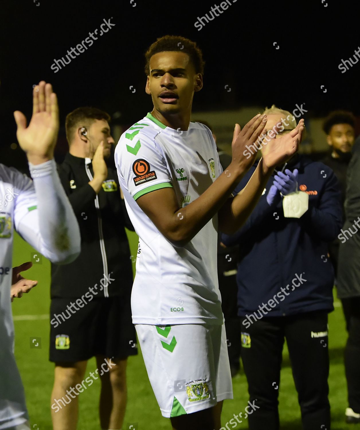 Morgan Williams Yeovil Town Celebrates After Editorial Stock Photo