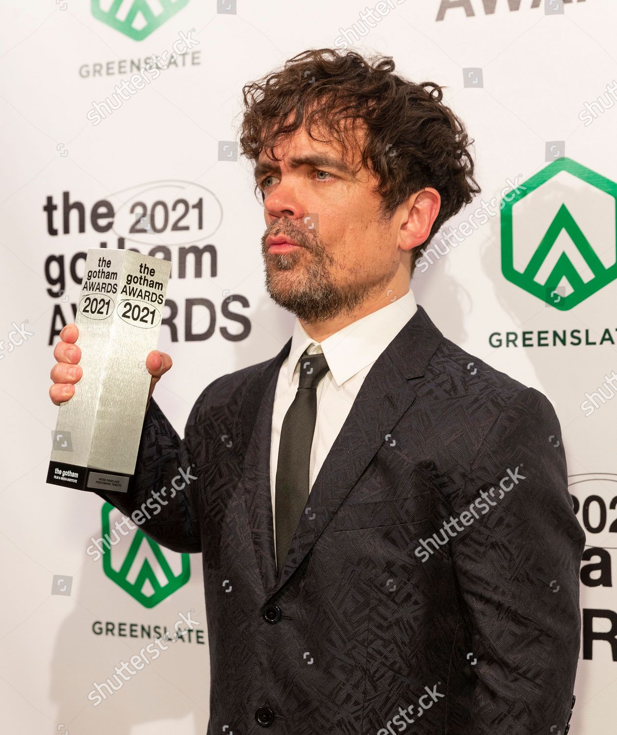 Peter Dinklage Award Performer Tribute Poses Editorial Stock Photo