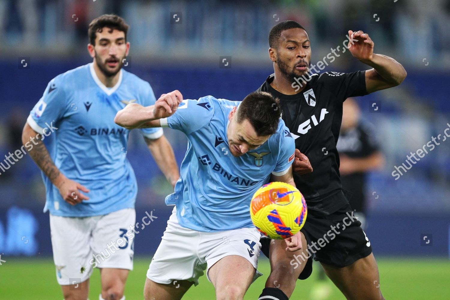 Lazio S Gil Patricio Gabarron C Action Editorial Stock Photo Stock